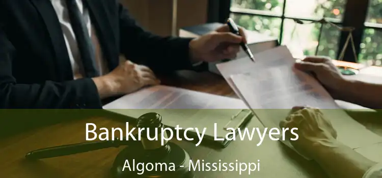 Bankruptcy Lawyers Algoma - Mississippi