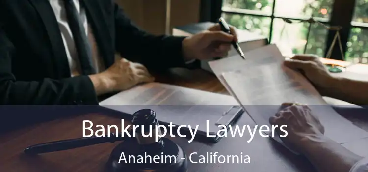 Bankruptcy Lawyers Anaheim - California