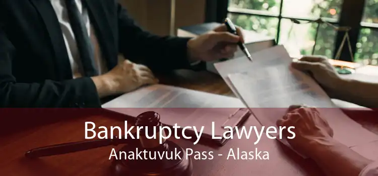 Bankruptcy Lawyers Anaktuvuk Pass - Alaska