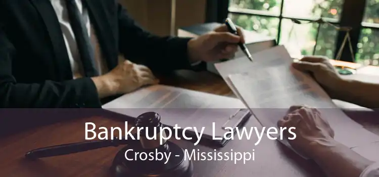 Bankruptcy Lawyers Crosby - Mississippi