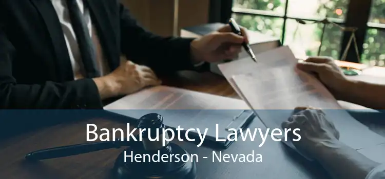 Bankruptcy Lawyers Henderson - Nevada