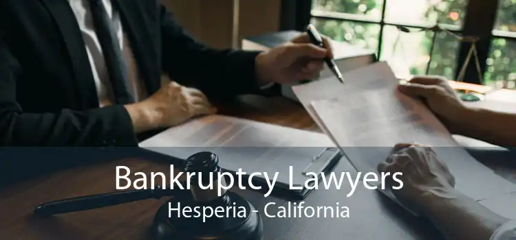 Bankruptcy Lawyers Hesperia - California