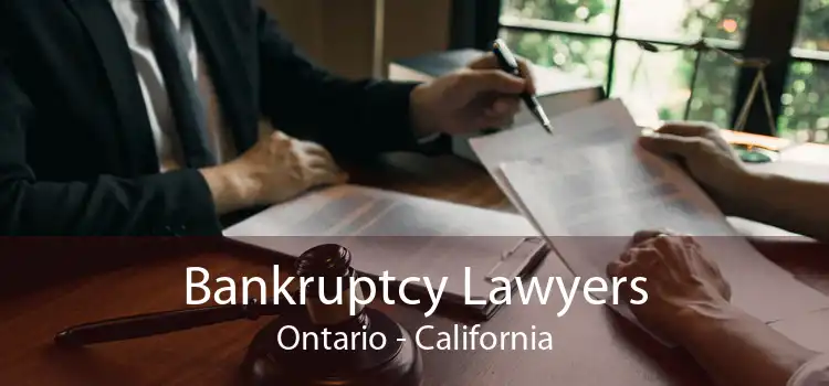 Bankruptcy Lawyers Ontario - California
