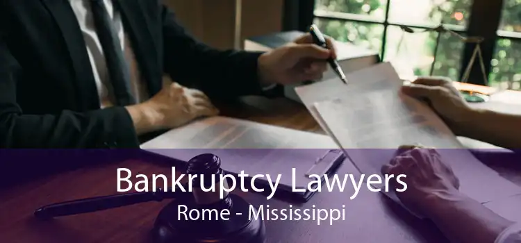 Bankruptcy Lawyers Rome - Mississippi