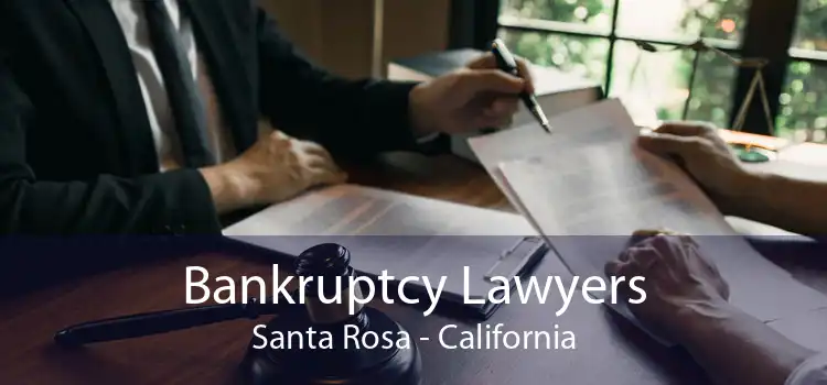 Bankruptcy Lawyers Santa Rosa - California