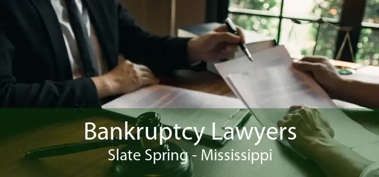 Bankruptcy Lawyers Slate Spring - Mississippi