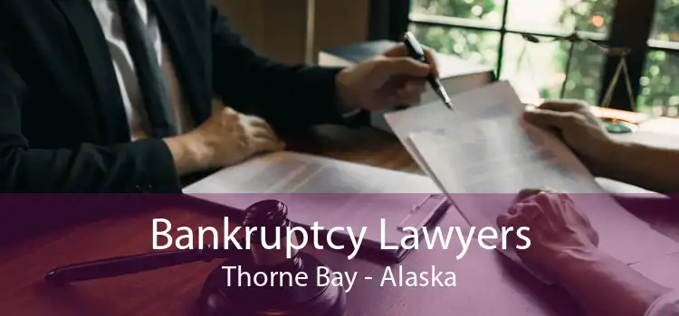 Bankruptcy Lawyers Thorne Bay - Alaska