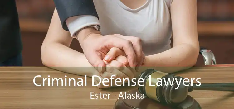 Criminal Defense Lawyers Ester - Alaska