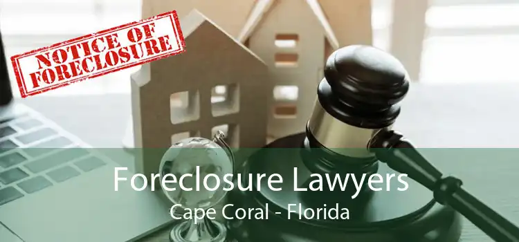 Foreclosure Lawyers Cape Coral - Florida