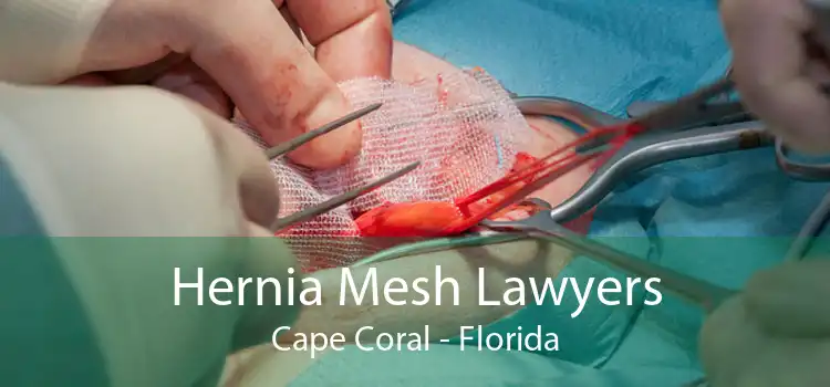 Hernia Mesh Lawyers Cape Coral - Florida